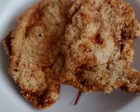 Bisteca de porco crocante