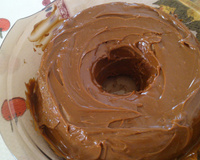 Bolo de maçã no liquidificador