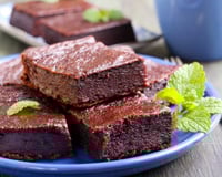 Bolo de chocolate com água