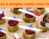 Simples e fresco: crítica gastronômica revela uma receita de aperitivos saudáveis e deliciosos!