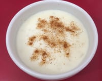 Canjica com leite condensado