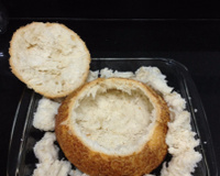 Queijos no pão italiano