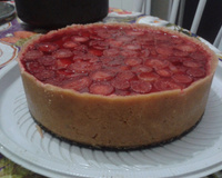 Torta gelada de morango