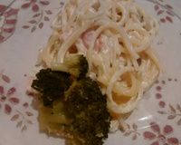 Macarrão à romanesca da Vivi