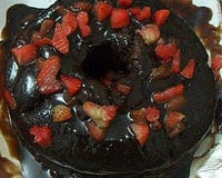 Calda de chocolate para bolo