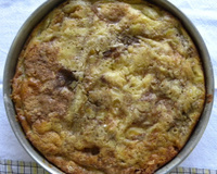 Torta seca de banana