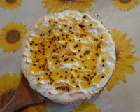 Pavê mousse de maracujá