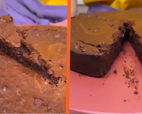 Bolo de chocolate SEM FARINHA e bem CREMOSO: receita é muito fácil, é só misturar!