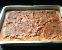 Bolo de banana com leite ninho