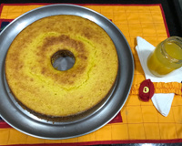Bolo de mexirica do Lucio Cezar