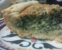 Quiche de espinafre