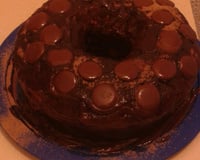 Bolo de abobrinha com coco e chocolate