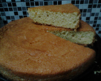 Pão de ló de fubá extra fofo