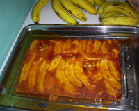 Torta de banana caramelizada