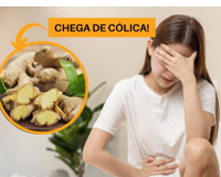 Tá sofrendo com cólica? Então comece a usar o gengibre como analgésico!