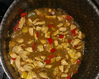 Frango xadrez da Kell