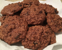 Cookie de aveia e passas