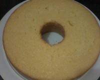 Bolo de milho feito com cuscuz