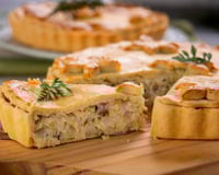 Empadão de bacalhau