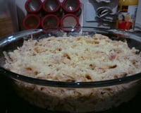 Macarrão com atum e creme de leite rápido