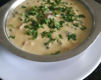 Sopa-creme de milho verde