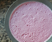 Sobremesa rápida de gelatina