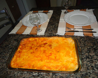 Torta de frango com palmito