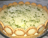 Torta de limão com chocolate branco