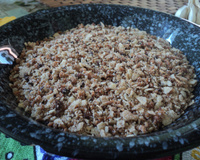 Farofa de soja texturizada