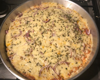 Massa de pizza de liquidificador