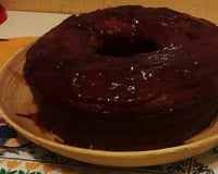 Bolo de fubá com goiabada