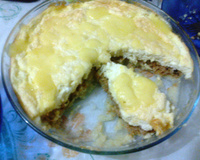 Torta souflé de sardinha