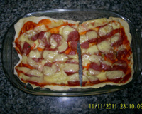 Massa de pizza