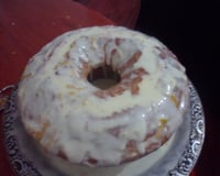 Bolo de laranja com casca fácil