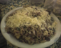 Macarrão ao alho turbinado