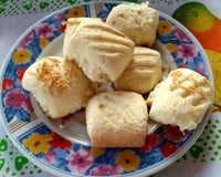 Biscoito de amido de milho amanteigado