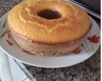 Bolo fácil de laranja sem glúten