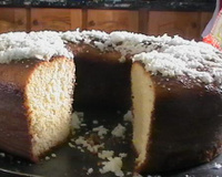 Bolo de coco de liquidificador