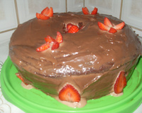 Bolo cavado guloseima