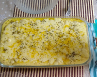 Escondidinho de peito de perú