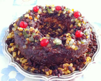 Delicioso pudim de pão