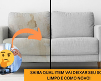 Limpe o seu sofá com esse utensílio que você COM CERTEZA tem na sua cozinha!