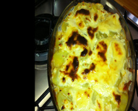 Torta de atum de forno