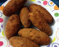 Croquete de carne moida sem batata