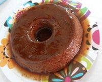 Pudim de chocolate e café