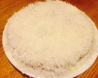 Bolo gelado de abacaxi com coco