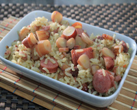 Arroz com pinhão