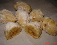 Biscoitinhos recheados com maçã