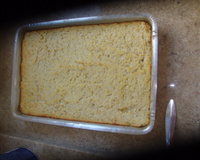 Bolo de mandioca simples