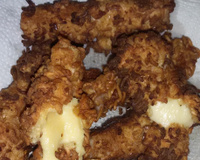 Miojo recheado com queijo